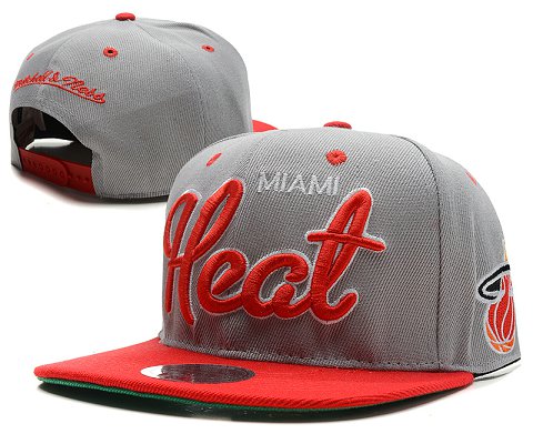 Miami Heat NBA Snapback Hat SD46